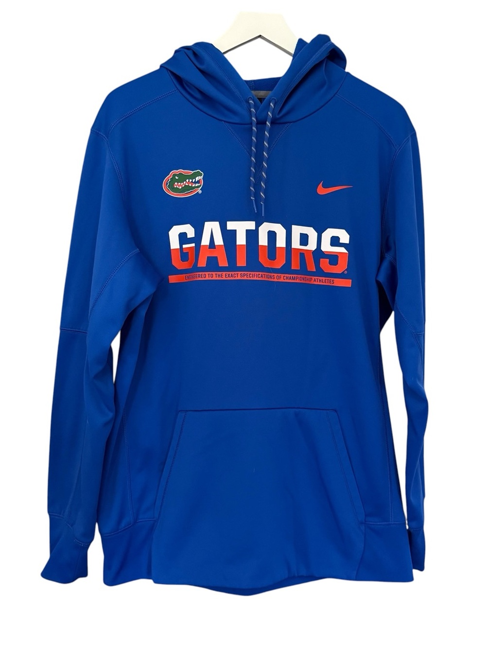 Florida Gators Nike Therma Fit Athletic Hoodie Pullover Men’s Size Large Blue
